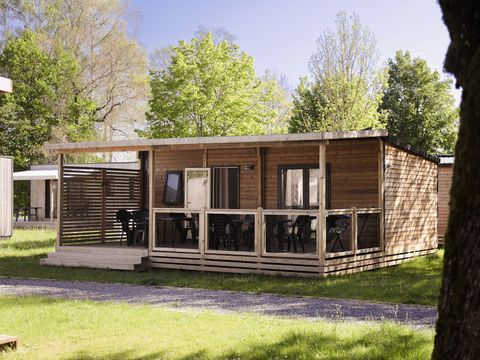 Mobilhome 4 personnes - Nest29 - 30,8 m²- - 2 chambres - Terrasse couverte - TV