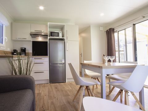 Lodge 4 personnes - Family 34,02 m² - 2 chambres - Terrasse - TV