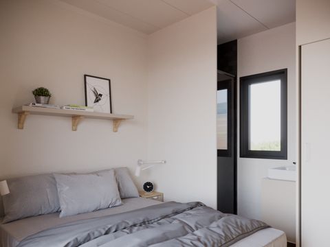 Lodge 4 personnes - Serenity 33,9 m² - 2 chambres - 2 salles de bain - Terrasse - TV