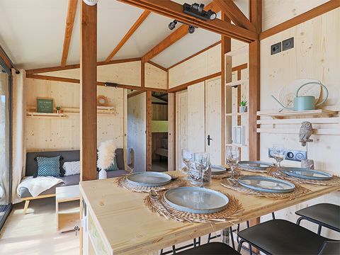 Chalet 4 personnes - Portland 35 m² - 3 chambres - Terrasse couverte - TV