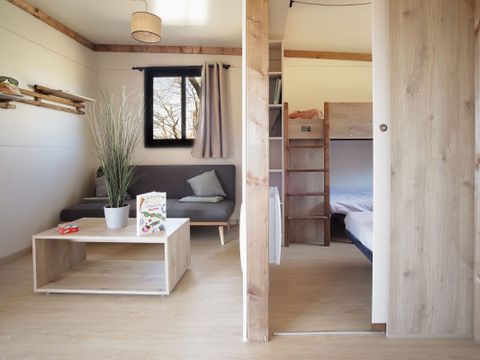 CHALET 4 personnes - Chalet Portland 35 m² - 3 chambres + Terrasse couverte + TV