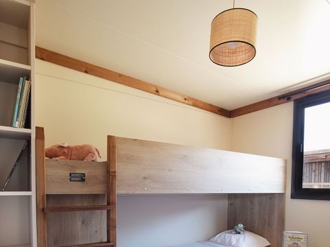 Chalet 4 personnes - Portland 35 m² - 3 chambres - Terrasse couverte - TV