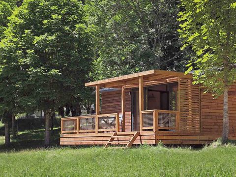 Chalet 4 personnes - Portland 35 m² - 3 chambres - Terrasse couverte - TV