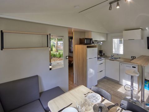 Mobilhome 4 personnes - CONFORT PLUS - TV - Lave-vaisselle