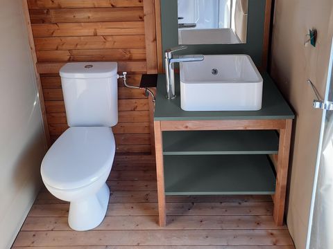 TENTE TOILE ET BOIS 10 personnes - Tente Safari + 7/10 pers