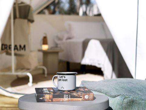 Tente en toile et en bois 2 personnes - Bell Tent
