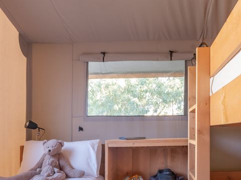 TENTE TOILE ET BOIS 5 personnes - LODGE FAMILY PLUS