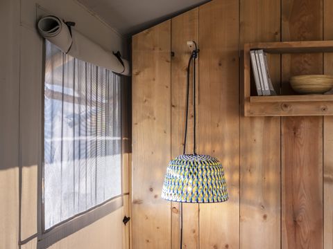 TENTE TOILE ET BOIS 5 personnes - LODGE FAMILY PLUS