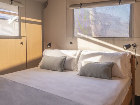 TENTE TOILE ET BOIS 4 personnes - LODGE FAMILY DUPLEX