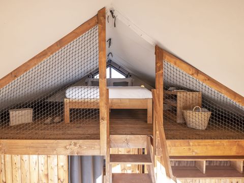 TENTE TOILE ET BOIS 4 personnes - LODGE FAMILY DUPLEX
