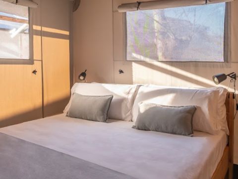 TENTE TOILE ET BOIS 6 personnes - LODGE GRAND FAMILY