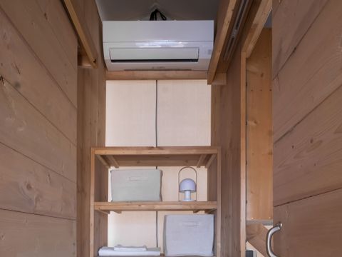 Tente en toile et en bois 2 personnes - LODGE GRAND FAMILY