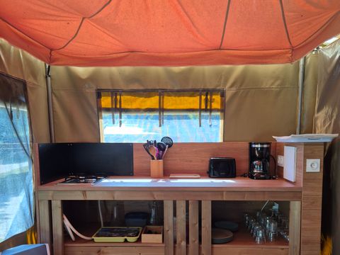 BUNGALOW TOILÉ 5 personnes - sans sanitaires