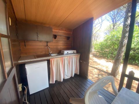 Bungalow 4 personnes - Bois 2+2 22 m²