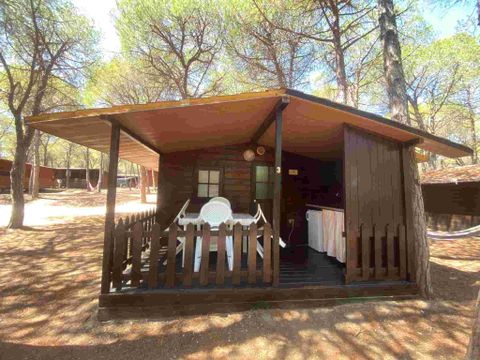 Bungalow 4 personnes - Bois 2+2 22 m²