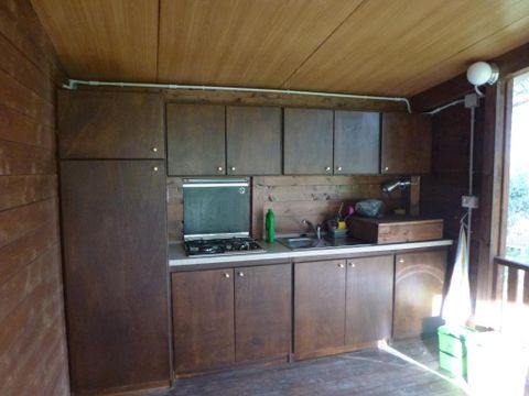 BUNGALOW 4 personnes - en bois 35 m²