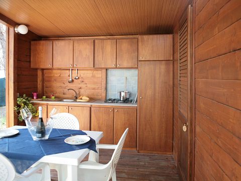 BUNGALOW 6 personnes - en bois 4+2 42 m²