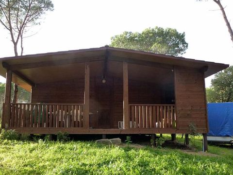 BUNGALOW 6 personnes - en bois 4+2 42 m²