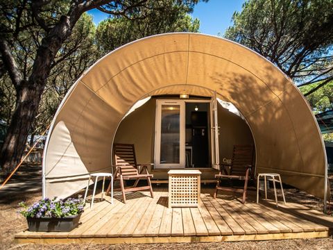 TENTE TOILE ET BOIS 4 personnes - COCO SWEET