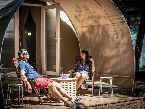 TENTE TOILE ET BOIS 4 personnes - COCO SWEET