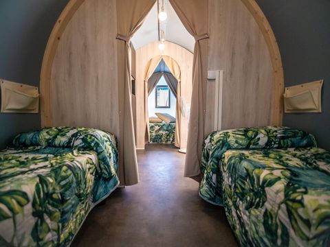 TENTE TOILE ET BOIS 4 personnes - COCO SWEET