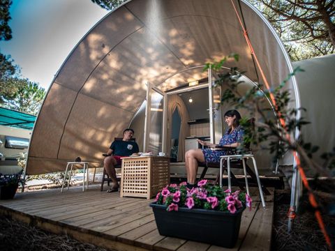 TENTE TOILE ET BOIS 4 personnes - COCO SWEET