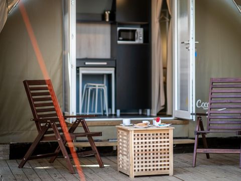 TENTE TOILE ET BOIS 4 personnes - COCO SWEET