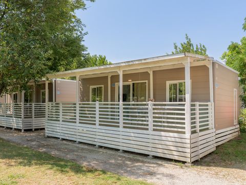 Mobilhome 5 personnes - Lodge Superior adapté aux animaux