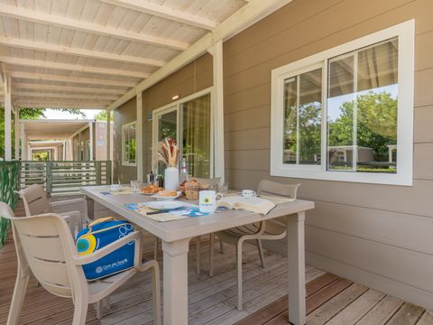Mobilhome 5 personnes - Lodge Superior adapté aux animaux