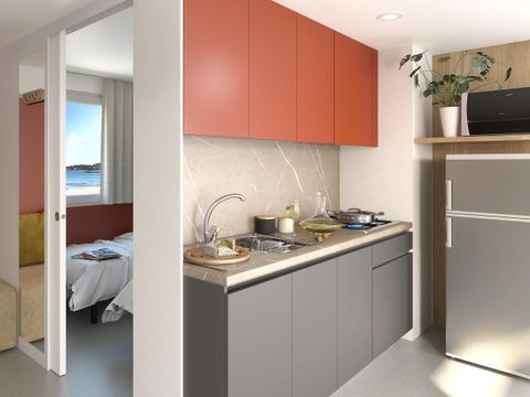 MOBILHOME 6 personnes - Glam (animaux acceptés)
