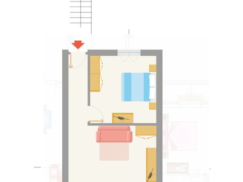 APPARTEMENT 4 personnes - BILOCALE STANDARD (with private terrace)