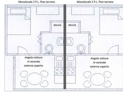 APPARTEMENT 2 personnes - Pièce unique