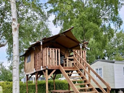 HÉBERGEMENT INSOLITE 2 personnes - Tente lodge junior - 1 chambre