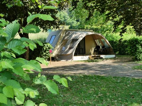 TENTE TOILE ET BOIS 4 personnes - Hébergement Coco Sweet Famille - Sans sanitaires