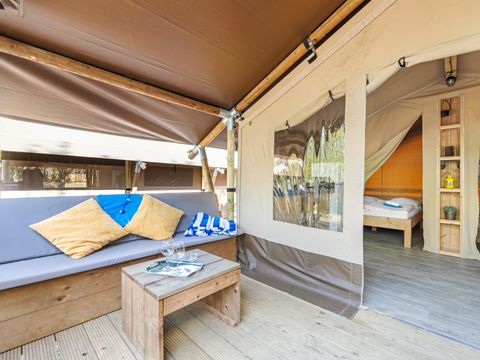 Tente en toile et en bois 4 personnes - Stella Maris - Safari tent Lodge (5P)