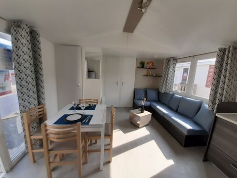 MOBILHOME 6 personnes - 111 MOBIL HOME 3 CHAMBRES clim tv