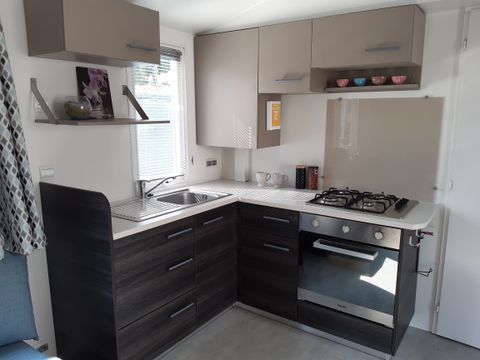 MOBILHOME 6 personnes - 111 MOBIL HOME 3 CHAMBRES clim tv