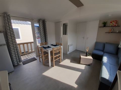 MOBILHOME 6 personnes - 111 MOBIL HOME 3 CHAMBRES clim tv