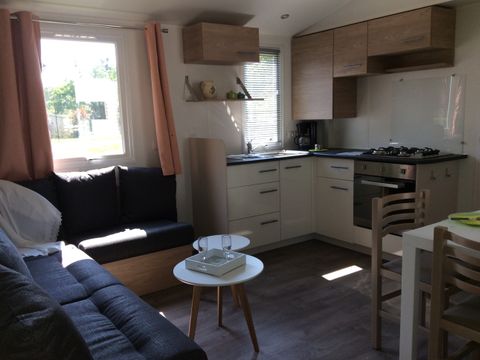 MOBILHOME 6 personnes - 111 MOBIL HOME 3 CHAMBRES clim tv