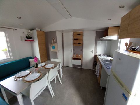 MOBILHOME 6 personnes - 3 chambres - CLIM - TV
