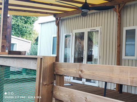 MOBILHOME 6 personnes - Trigano Evo 3 chambres clim terrasse couverte