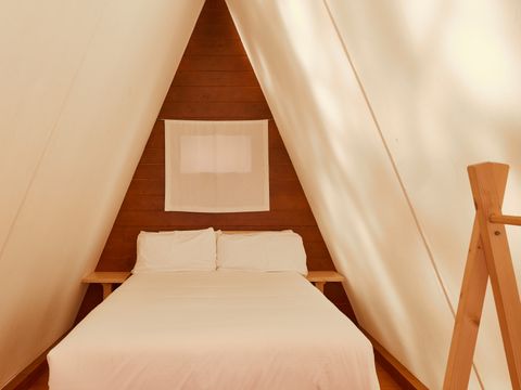 Tente en toile et en bois 2 personnes - Tente Breña - 12m²