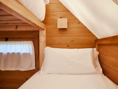 Tente en toile et en bois 3 personnes - Tente Janda - 10m²