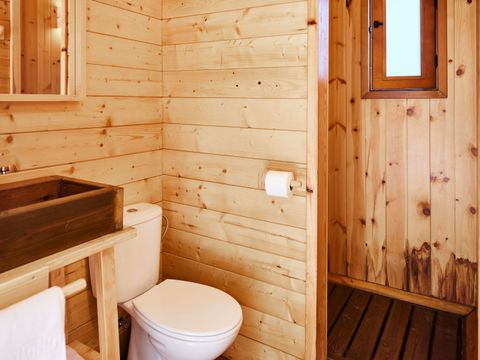 Tente en toile et en bois 3 personnes - Tente Janda - 10m²