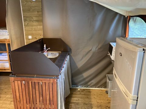 BUNGALOW TOILÉ 5 personnes - LODGE - 2 chambres