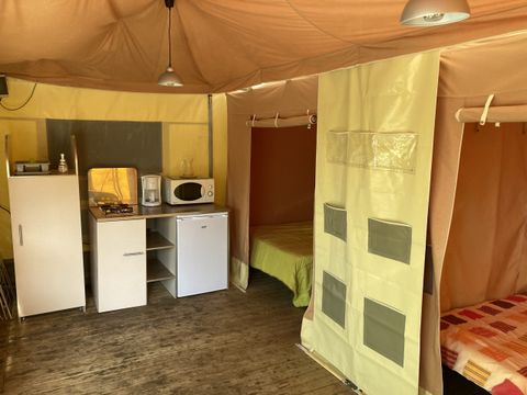 BUNGALOW TOILÉ 5 personnes - CARAIBES (PMR) - 2 chambres