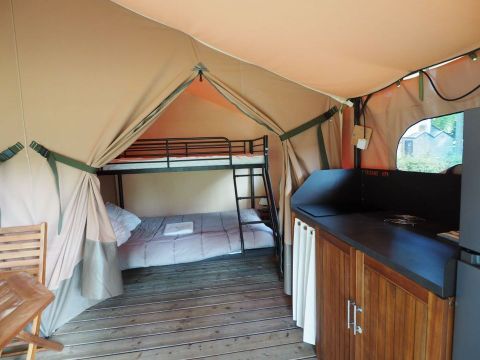 LODGE 5 personnes - Lodge Victoria  - sans sanitaires  Linge de lit + Kit entretien compris