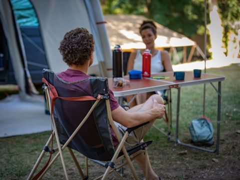 TENTE 4 personnes - Prêt à camper Nature - 4 Pers- 13m²