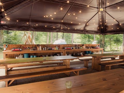 Hébergement 3 personnes - Glamping Hut Forest Bed