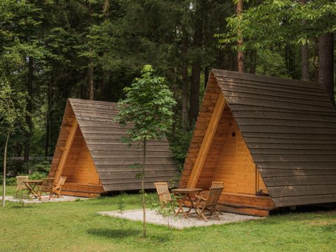 Hébergement 3 personnes - Glamping Hut Forest Bed